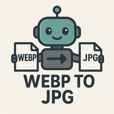 WebP to JPG Converter Logo